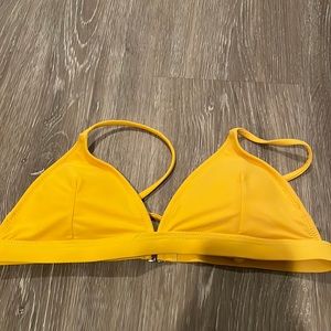 Yellow Bikini Top